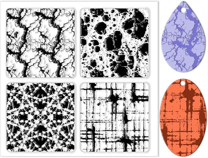 CHGCRAFT Marble Silicone Clay Texture Mat by chgcraft