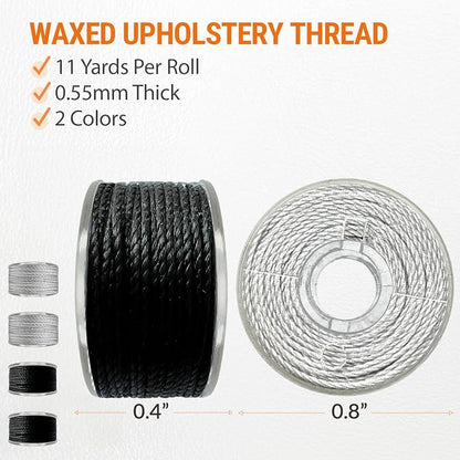 VONEEDL Heavy Duty Sewing Needles & Waxed Thread - Image 3