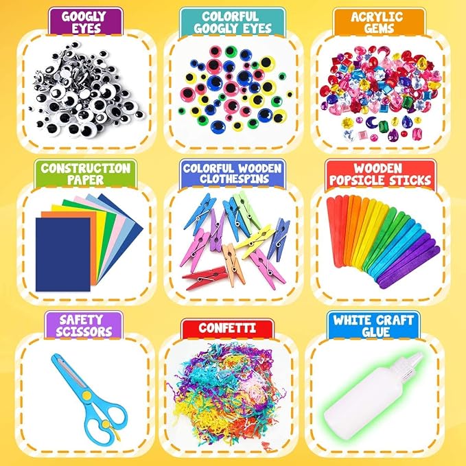FUNZBO Arts and Crafts School Supplies - Image 5