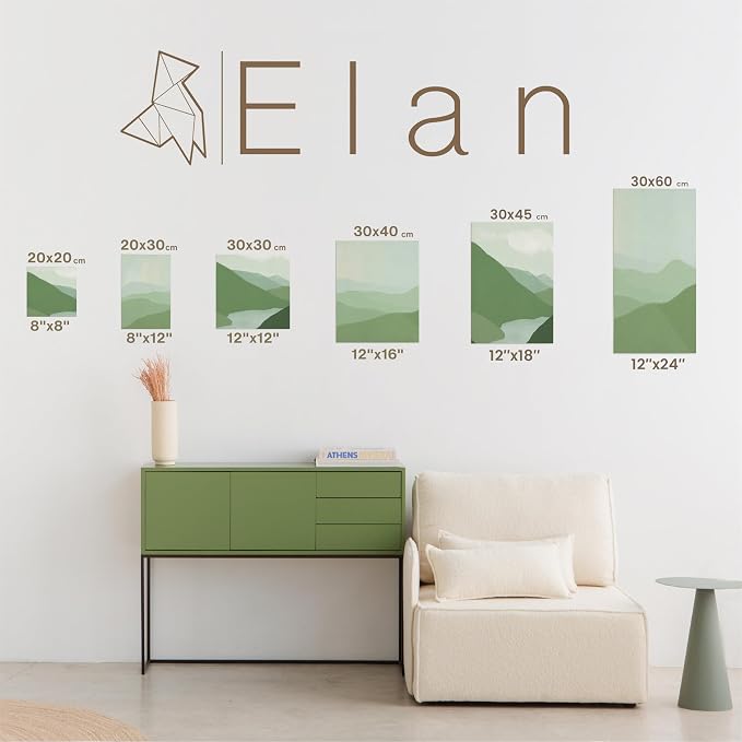 Elan Stretched Canvases 9x12 Inch, Triple Primed Stretched Canvas - Image 6