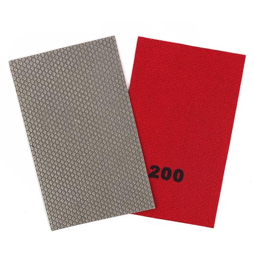 Diamond Sandpaper Electroplated Polishing Sheet Abrasive Sanding Paper Grit 60 - Image 6