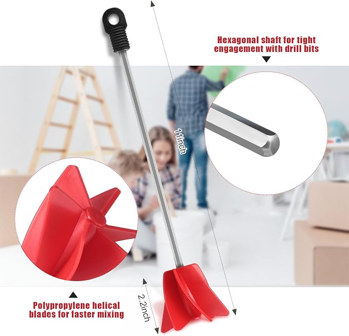 Loosh 6 Pcs 11 Inch Paint Stirrer - Image 2