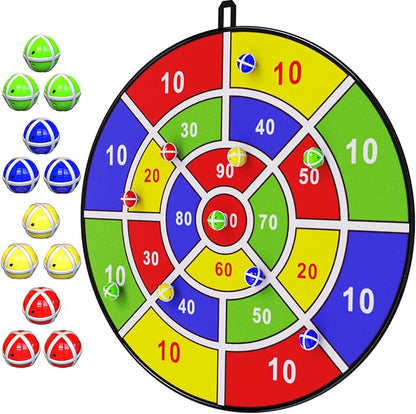 BooTaa 29" Large Dart Board for Kids, Kids Dart Board by BooTaa