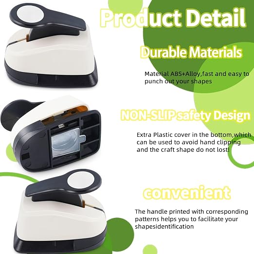 5 Circle Hole Punch, Circle Paper Punch, CirclePunches - Image 4