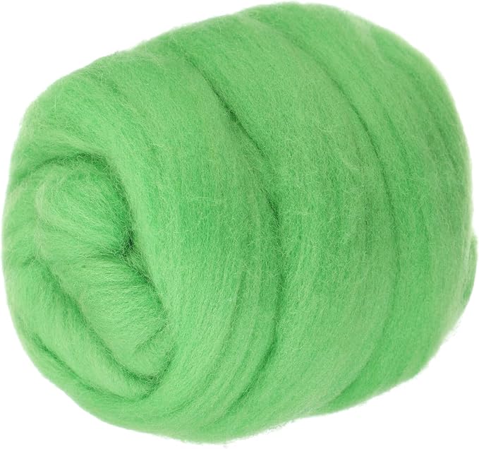 PATIKIL Wool Roving Yarn, 150G/5.3OZ Soft Felting Wool Pure Chunky Roving Yarn by PATIKIL