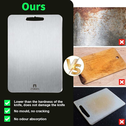 Pure Titanium Cutting Board, Stainless Cutting Boards - Image 6