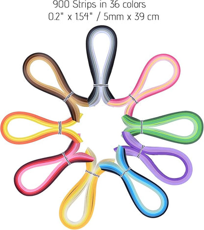 YURROAD Quilling Paper Set - Image 3