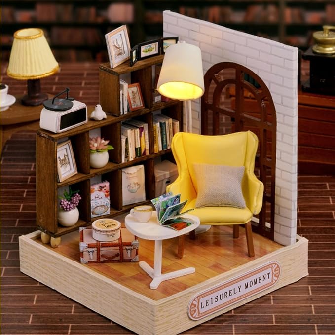 DIY Miniature House Kit, Mini House Building Kit - Image 2