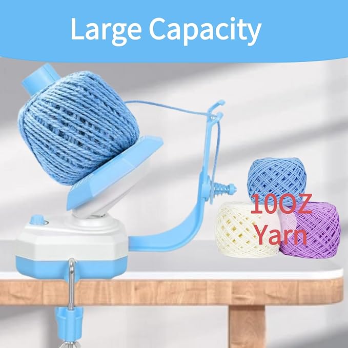 Zjyufy Yarn Winder Electric Yarn Ball Winder - Image 2