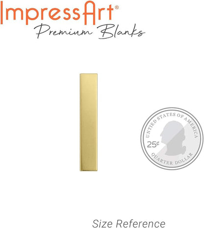 ImpressArt - Premium Metal Stamping Rectangle Blanks - Image 3