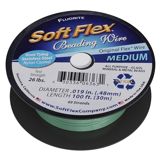 Soft Flex 49 Strand Beading Wire by SoftFlex