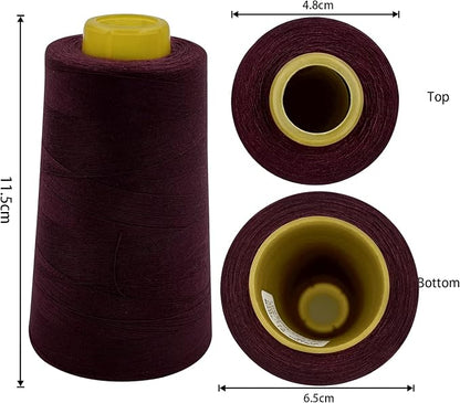 Tortoise 4 Cones of 3000 Yards Each Spool Thread - Image 3