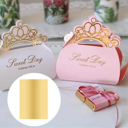 PATIKIL 11.7x8.3" Hot Stamping Foil Paper Sheet, 20 Sheets A4 Heat Transfer Hot - Image 5