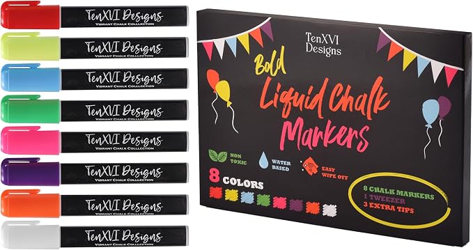 TenXVI Designs Chalk Markers - Image 6