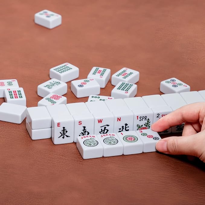 ZGME American Mahjong Set, 166 White Tiles - Image 8