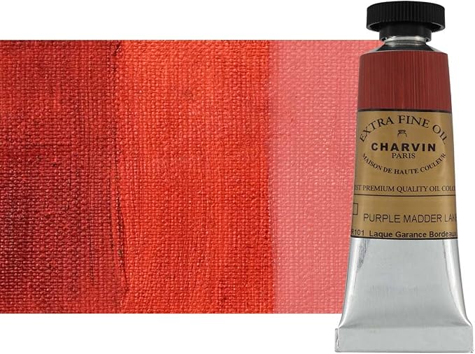 Charvin Extra Fine Oil Paint, Rich Texture, Poppy Oil-Based, Light-Fast by Unknown