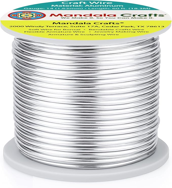 Mandala Crafts 14 Gauge Anodized Aluminum Craft Wire - Image 2
