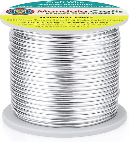 Mandala Crafts 14 Gauge Anodized Aluminum Craft Wire - Image 2