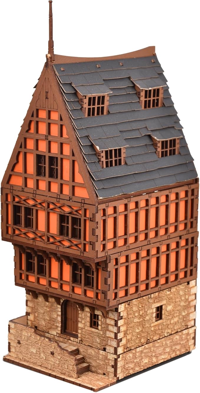 Cooper Rowhouse DIY Wooden Building Kit by IBuiltIt