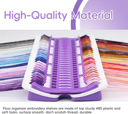 Lokunn Floss Organizer Embroidery, 50 Positions, Thread Organizers - Image 4
