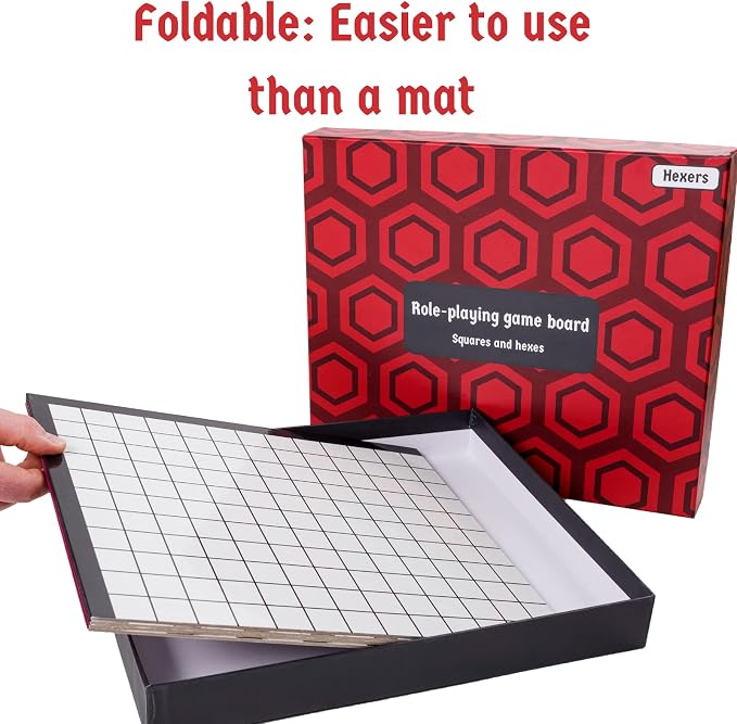 The Authentic Role-Playing Game Board by Hexers, Mat Alternative, Compatible - Image 2