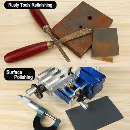 9x3.6 inch Sandpaper, 30 Sheet 5000 Grit Wet and Dry Sand Paper, Fine Precision - Image 7