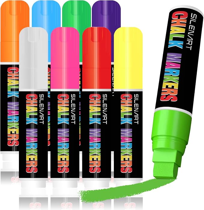 SILENART Jumbo Chalk Markers by SILENART-THEARTOFSILENCE