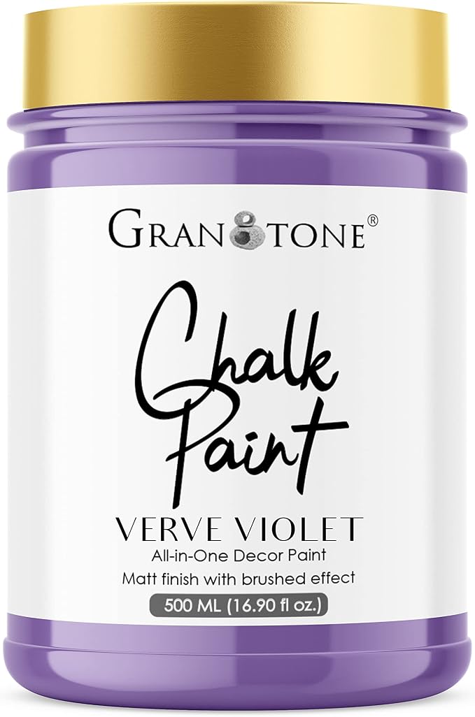 GRANOTONE Chalk Paint for Furniture, Matt-Finish Water-Based Acrylic Paint for by GRANOTONE
