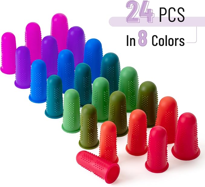 Mr. Pen- Hot Glue Gun Finger Protectors, Rubber Fingers Tips, Rubber Finger - Image 2