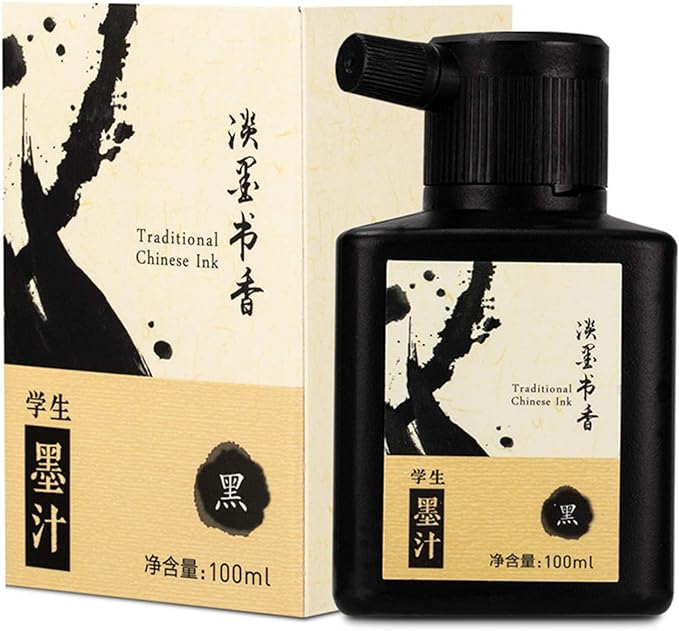 100 ML/3.5 OZ Calligraphy and Sumi Liquid Ink by SEAMEW