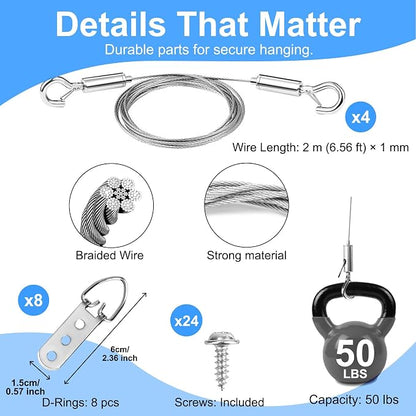 Picture Hanging Kit for Frames & Mirrors - Image 6