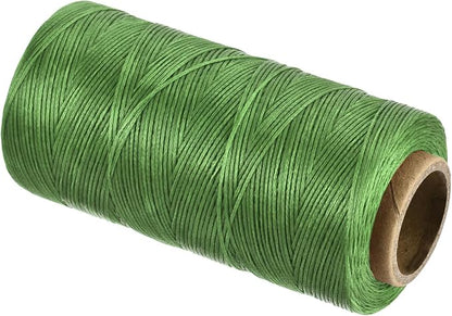 MECCANIXITY Waxed Thread, 197 Yard 1mm 210D Flat Wax Thread Polyester Waxed by MECCANIXITY