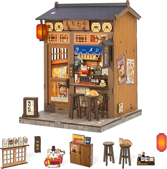 Fsolis Japanese Book Nook Kit by FsolisDIYDollhouse