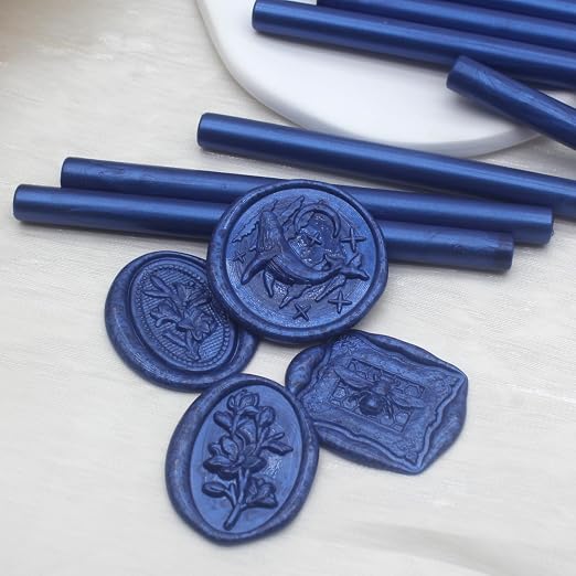 52pcs Navy Blue Wax Sealing Sticks - Image 2