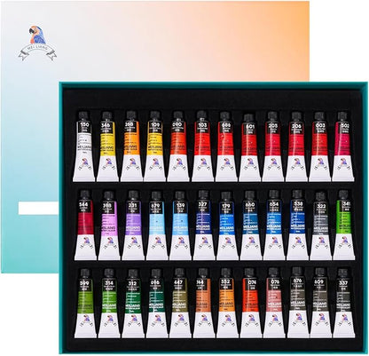 MeiLiang Watercolor Paint Set 36 Vibrant Colors 5ml / 0.17 Fl Oz Tubes - Image 9
