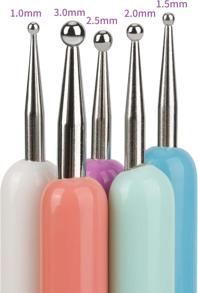 5 Pcs Pattern Tracing Stylus, Ball Embossing Stylus - Image 4