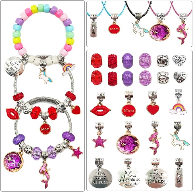 leitait Girls Toys Bracelet Making Kit - Image 4