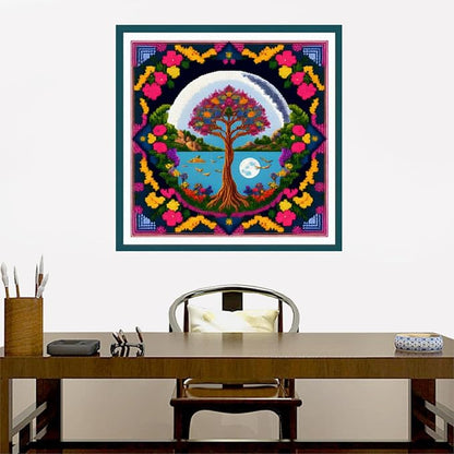 Joyhoor Cross Stitch Kits for Beginners Stamped Cross-Stitch Supplies - Image 2