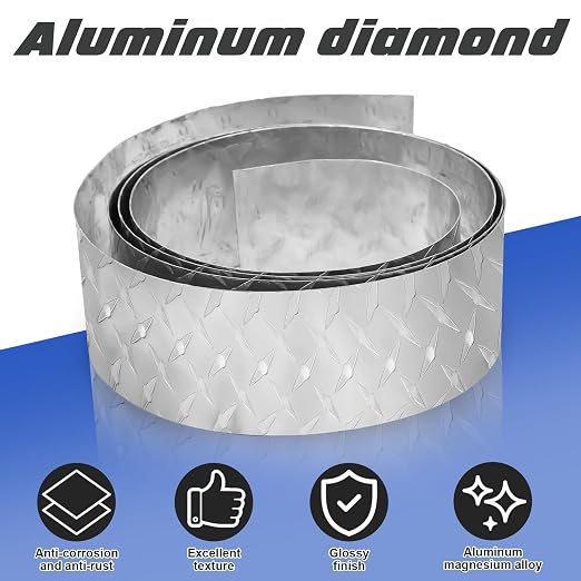 Diamond Plate Sheet Metal Heavy Duty Tread Aluminum Sheet Diamond Tread Plate - Image 4