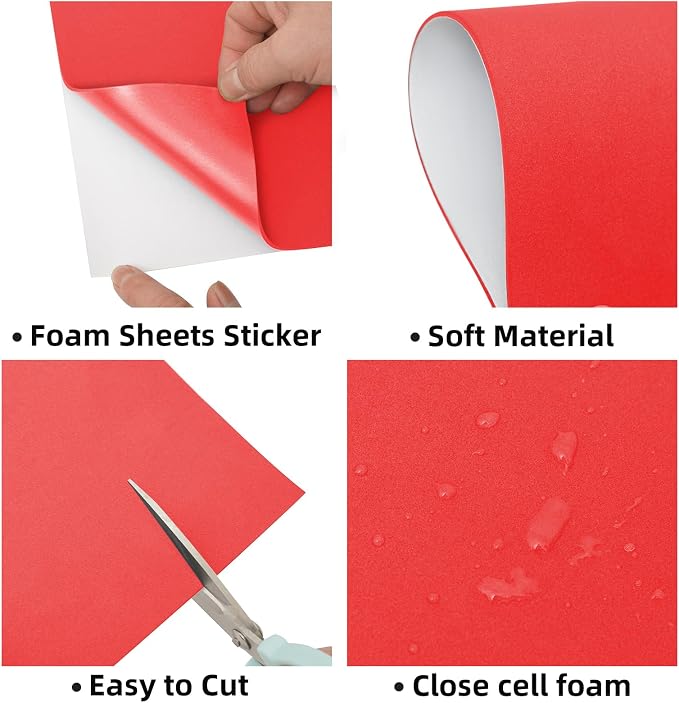 MEARCOOH Self Adhesive Foam Sheets - Image 5