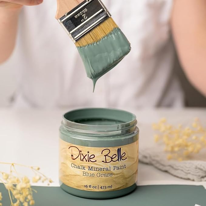 Dixie Belle Paint Company Chalk Finish Furniture Paint – Blue Grass – Matte - Image 5