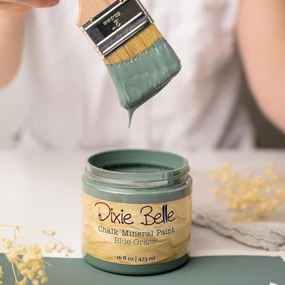 Dixie Belle Paint Company Chalk Finish Furniture Paint – Blue Grass – Matte - Image 5