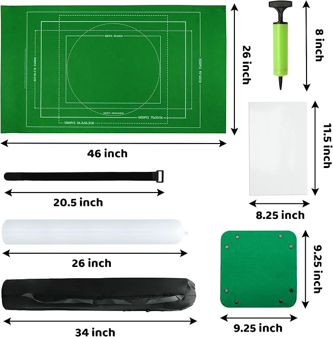 Portable Puzzle Mat Roll Up - - Image 4