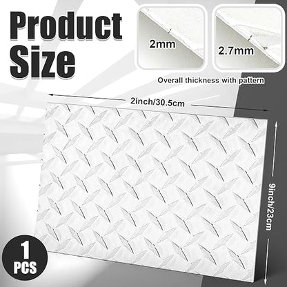 1pcs Diamond Plate Sheet Metal Heavy Duty Tread Aluminum Sheet Diamond Tread - Image 2