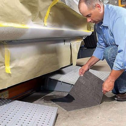 PIG Mat | Oil Absorbent Mat | Original PIG Mat | 15" x 20" Mat Pads | Absorbs - Image 2