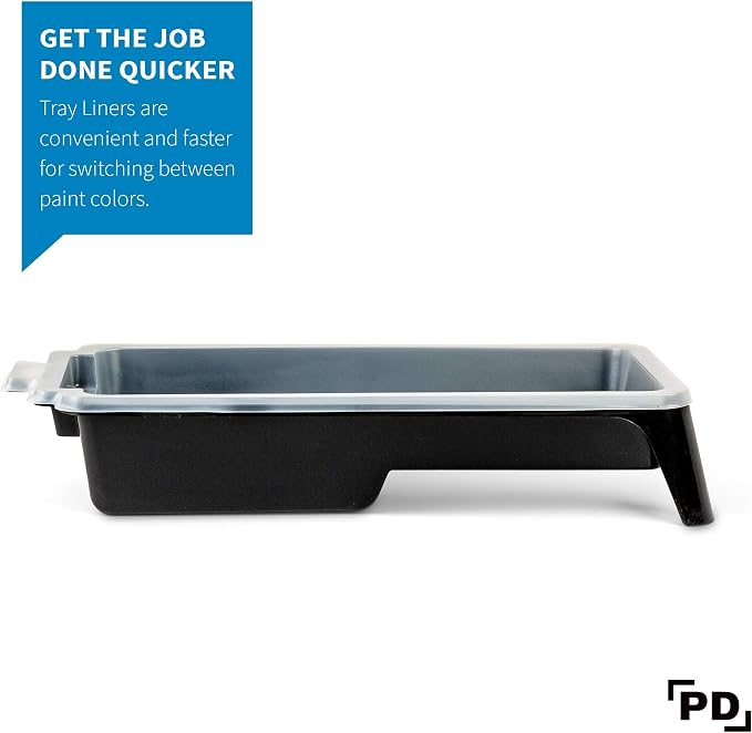 Precision Defined Paint Trays, Paint Roller Trays Liner, Plastic Paint Pan - Image 6