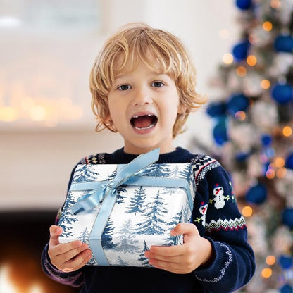 100 Sheets Christmas Tree Tissue Paper, 20x14in Forest Style Wrapping Tissue - Image 8
