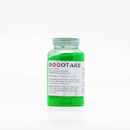 GOODTAKE Concrete Pigment, Grass Green Iron Oxide Pigment Powder, Concrete - Image 7