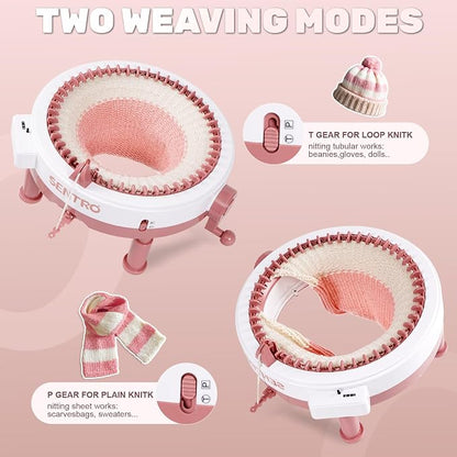 SENTRO Upgraded 48 Needle Knitting Machine, Circle Knit Loom Machine - Image 5