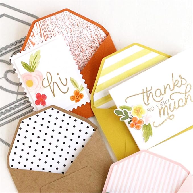 Cutting Dies Metal Stencils Scrapbooking Tools Flowers Lace Frame DIY Embossing - Image 3